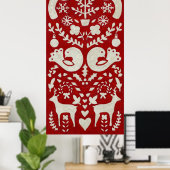 Kerstfeest II Poster (Thuiskantoor)