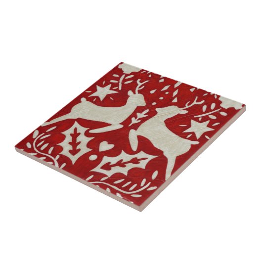 Kerstfeest Ik Tegeltje (Zijkant)