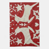 Kerstfeest Ik Theedoek (Verticaal)