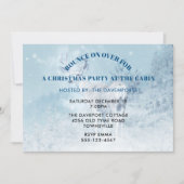 Kerstfeest in Cabin Wild Deer met Antler Kaart (Voorkant)