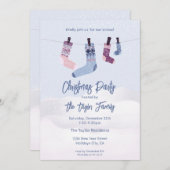 Kerstfeest in de feestdagen kaart (Voorkant / Achterkant)