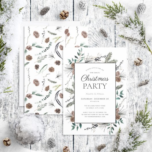 Kerstfeest in de Waterverf van de Roesti Kaart