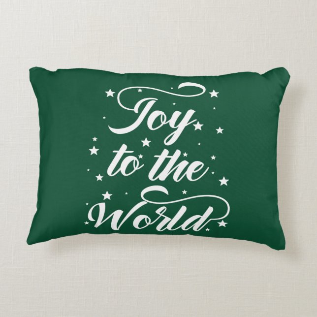 kerstfeest in de wereld decoratief kussen (Achterkant)