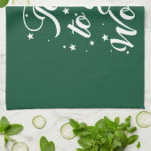 kerstfeest in de wereld theedoek (Gevouwen)