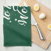 kerstfeest in de wereld theedoek (Quarter Fold)