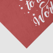 kerstfeest in de wereld tissuepapier (Detail)