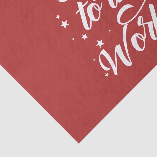 kerstfeest in de wereld tissuepapier (Detail)