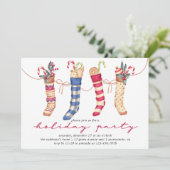 Kerstfeest in feestdag kaart (Staand voorkant)