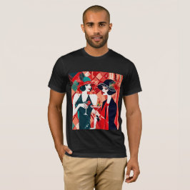 Kerstfeest in Flapper-stijl T-shirt