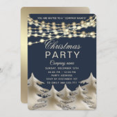 kerstfeest in het gezelschap kaart (Voorkant / Achterkant)