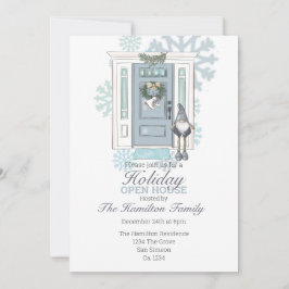 Kerstfeest in het Open House Kaart