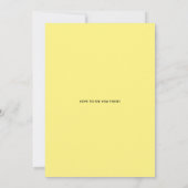 KERSTFEEST IN JULI BBQ-FEEST KAART (Achterkant)