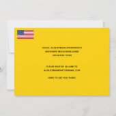 KERSTFEEST IN JULI VS BBQ PARTY KAART (Achterkant)