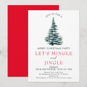 kerstfeest in Mingle Jingle  Kaart (Voorkant / Achterkant)