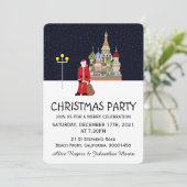 Kerstfeest in Moskou Kaart (Staand voorkant)