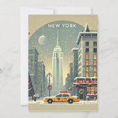 kerstfeest in new york | Vrijheidsbeeld vakantie Kaart (Voorkant)