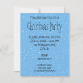 Kerstfeest in Penguin Kaart (Achterkant)