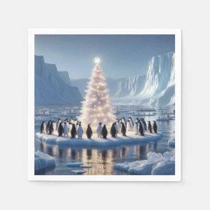 Kerstfeest in Penguin Servet