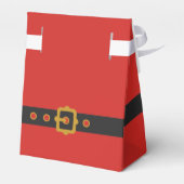 Kerstfeest in Santa Baby Bedankdoosjes (Achterkant)