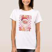 Kerstfeest in Santa Baby T-shirt (Voorkant)