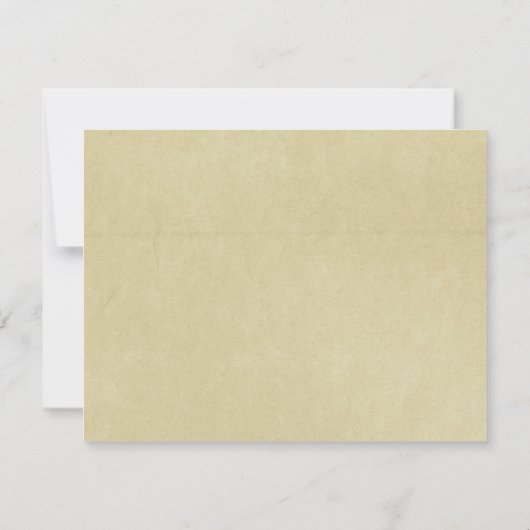 Kerstfeest in Santa Hat Dank je wel Kaart (Achterkant)