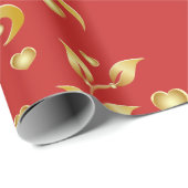 Kerstfeest Inpakpapier voor Bedrijven (Rol Hoek)