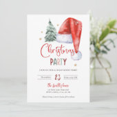 Kerstfeest Jingle en Mingle Holiday Santa Kaart (Staand voorkant)