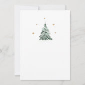 Kerstfeest Jingle en Mingle Holiday Santa Kaart (Achterkant)