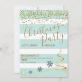 Kerstfeest Jingle en Mingle Kaart (Voorkant)