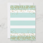 Kerstfeest Jingle en Mingle Kaart (Achterkant)