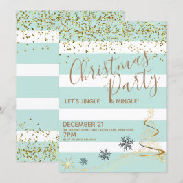 Kerstfeest Jingle en Mingle Kaart