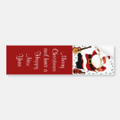 Kerstfeest Joy_ Bumpersticker (Voorkant)