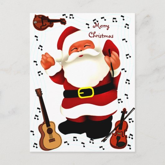 Kerstfeest Joy_ Feestdagenkaart (Voorkant)