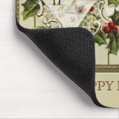 Kerstfeest Joy Prettige feestdagen Mousepad Muismat (Hoek)