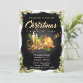 Kerstfeest Kaart (Staand voorkant)