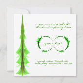 kerstfeest kaart (Achterkant)