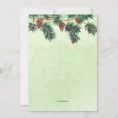 kerstfeest kaart (Achterkant)