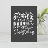 Kerstfeest Kaart (Staand voorkant)