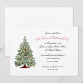 kerstfeest kaart (Voorkant / Achterkant)