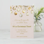 Kerstfeest Kaart (Staand voorkant)
