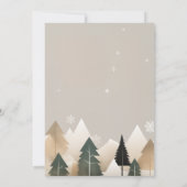 kerstfeest kaart (Achterkant)