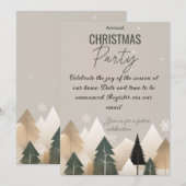 kerstfeest kaart (Voorkant / Achterkant)