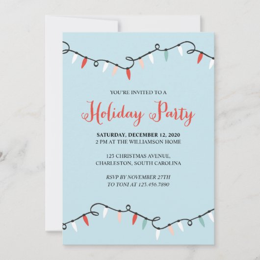 kerstfeest kaart (Voorkant)