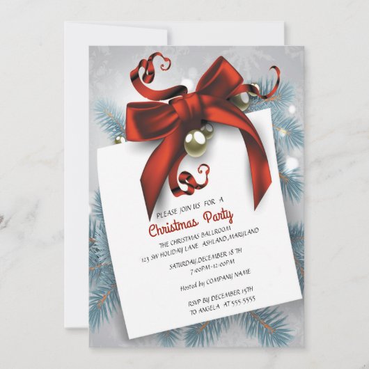 kerstfeest kaart (Voorkant)