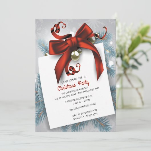 kerstfeest kaart (Staand voorkant)