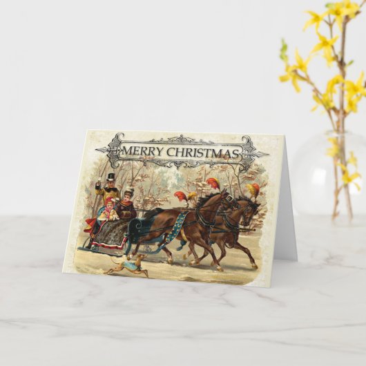  kerstfeest kaart (Gele Bloem)