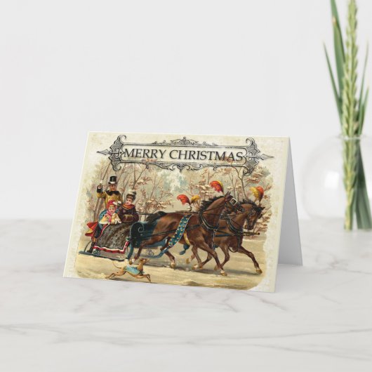  kerstfeest kaart (Voorkant)