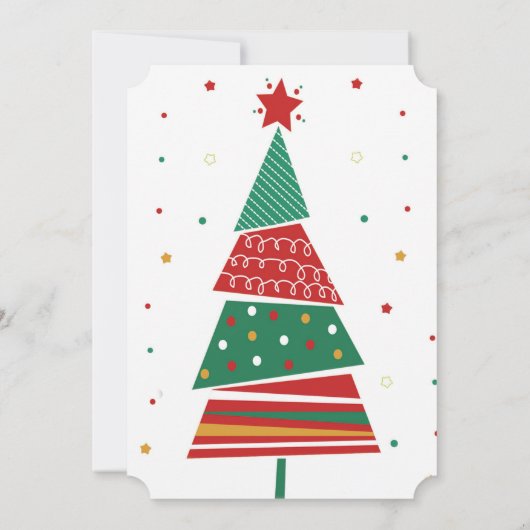 kerstfeest kaart (Achterkant)