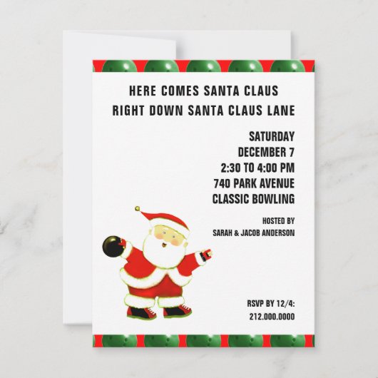 kerstfeest kaart (Voorkant)