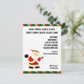 kerstfeest kaart (Staand voorkant)